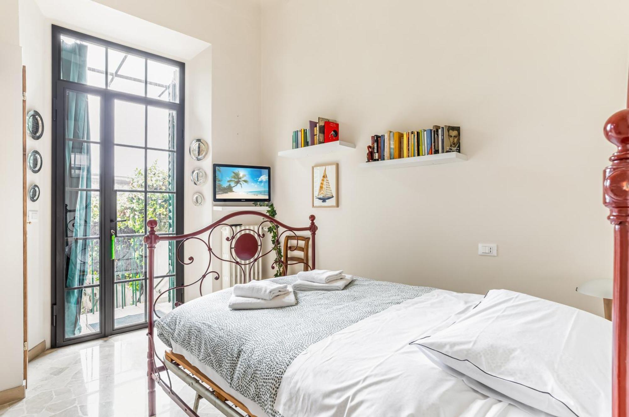 Bright Apartment With Private Garden And Balcony Firenze Eksteriør billede